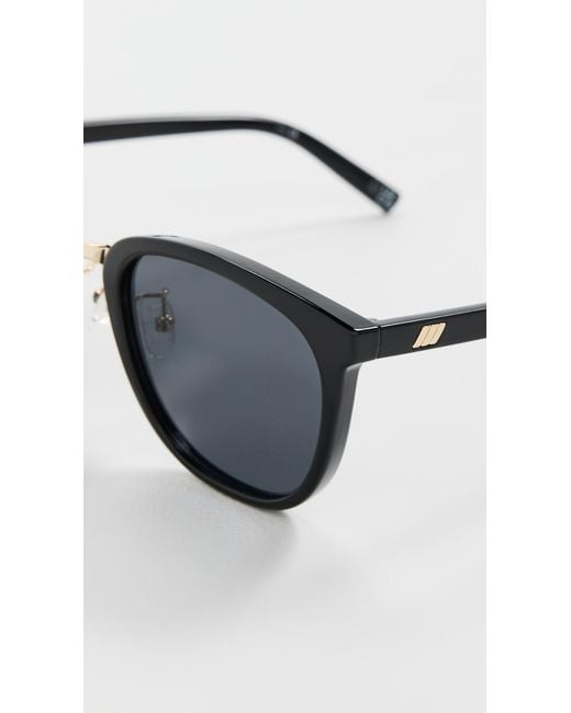 Le Specs Blue Eclipse Sunglasses