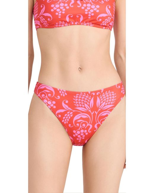RHODE Pink Kiki Bikini Bottoms