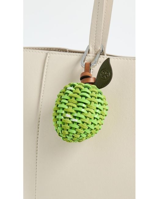 Tory Burch Green Lime Bag Charm