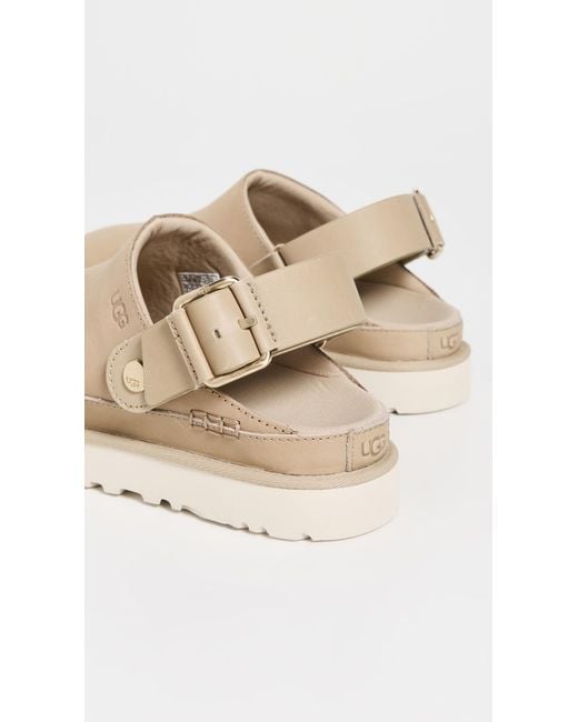 Ugg White Goldenstar Villa Clogs