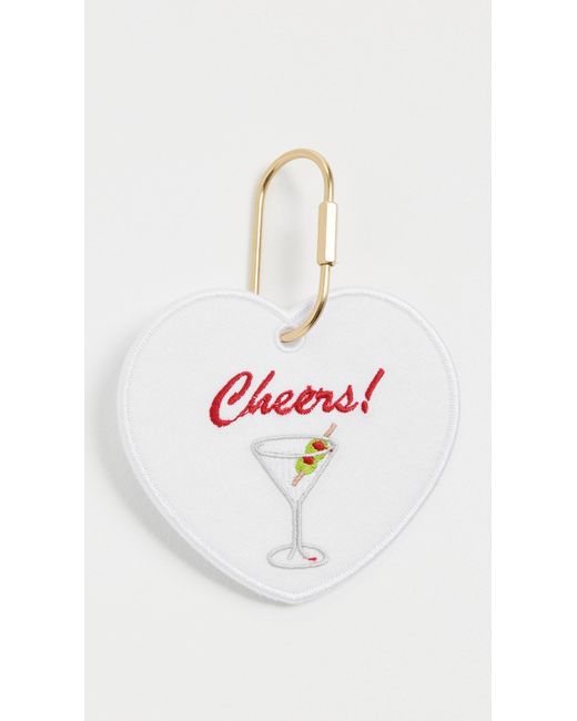 Abode White Cheers! Charm