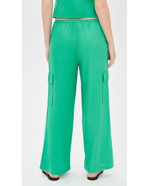 Beach Riot Green Amara Pants
