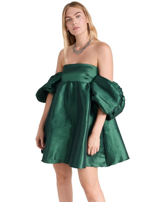 Kika Vargas Green Gitta Dress