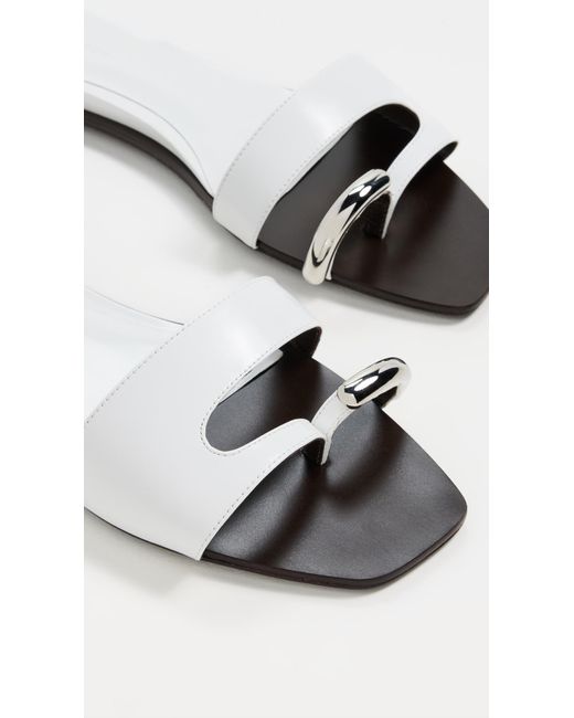 Tory Burch Black Pierced Slides