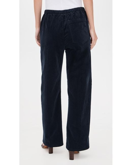 Citizens of Humanity Blue Aurora Corduroy Pull On Pants