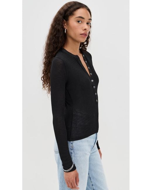 Veronica Beard Black Drexler Top