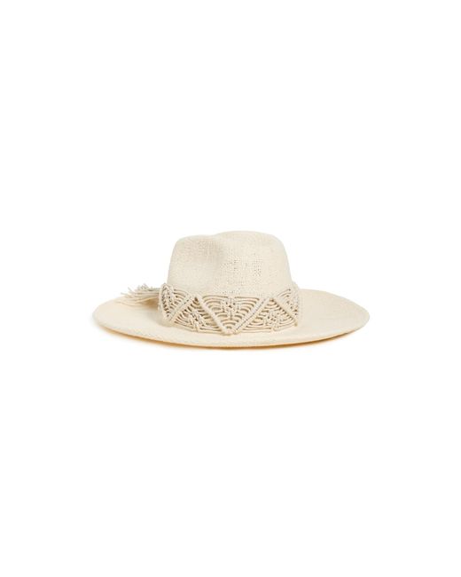Brixton White Matteo Straw Hat