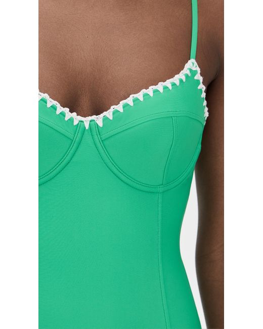Ramy Brook Green Addisyn One Piece