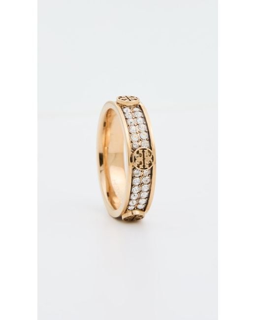 Tory Burch Multicolor Miller Stud Ring