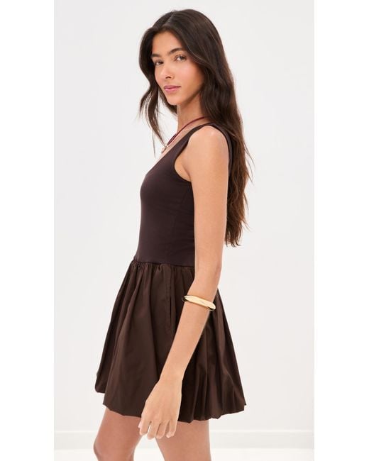 Le Bos Black Piper Solid Dress