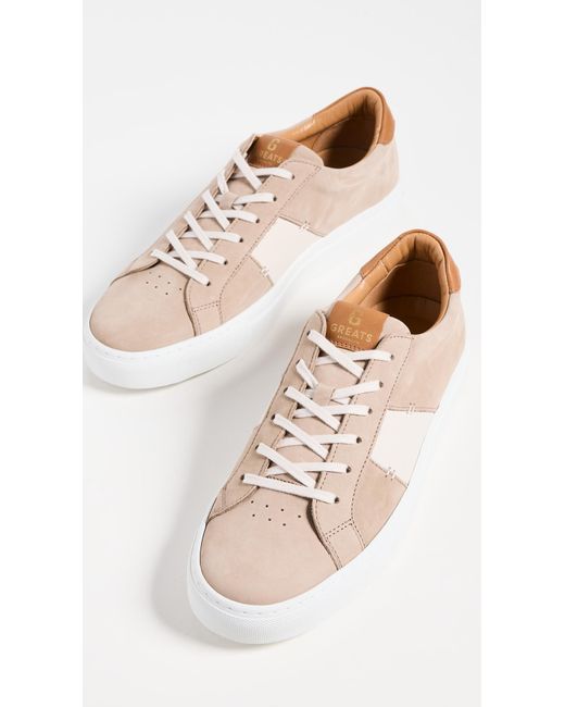 GREATS Gray Royale 2.0 Leather Sneakers for men