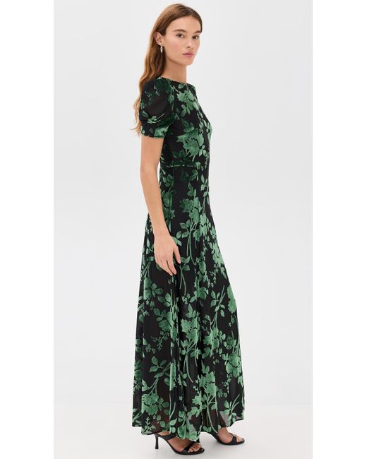 slim fit dress slacks Iris Maxi Dress in Pistachio Green