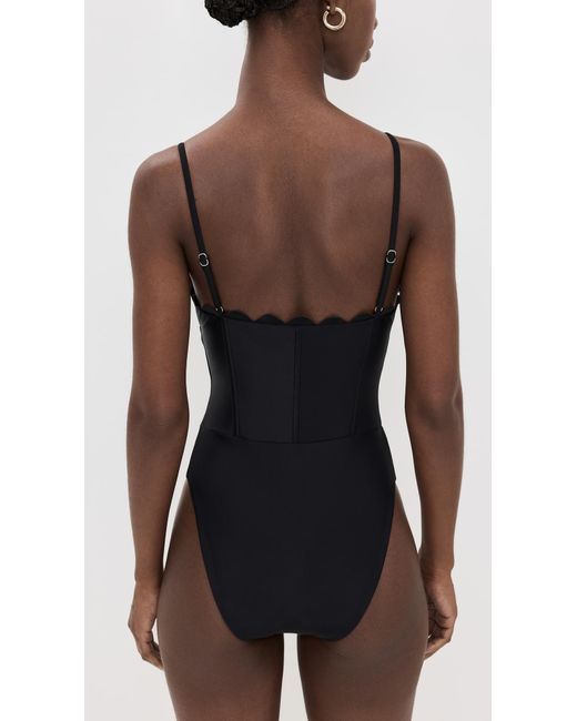 Ramy Brook Black Mikayla One Piece