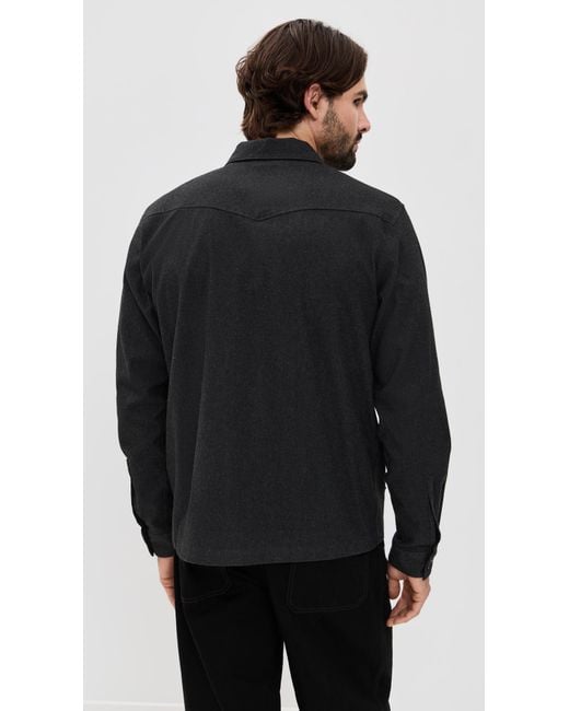 NN07 Black Virgil Zip Jacket for men