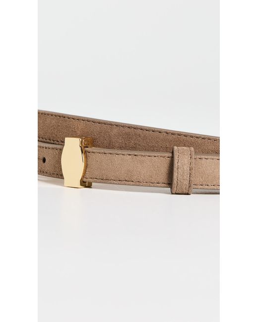 Veronica Beard Multicolor Suede Dash Belt