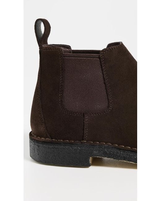Clarks Black Desert Chelsea Boots for men