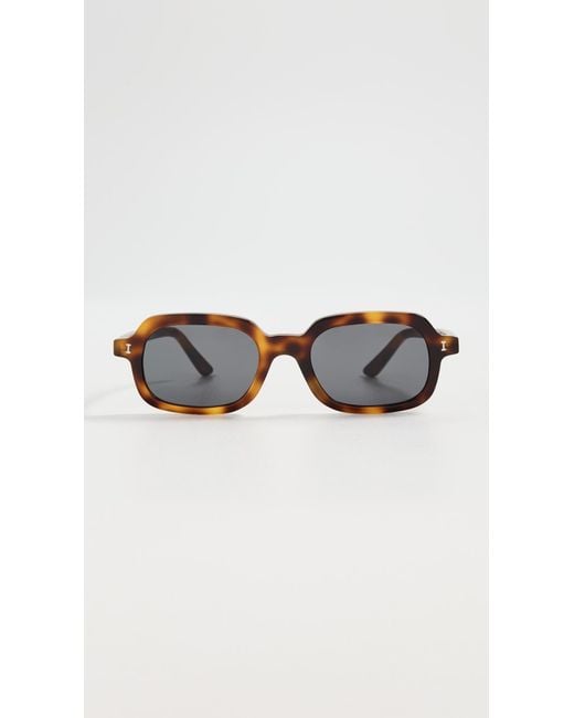 Illesteva Black Berlin Sunglasses