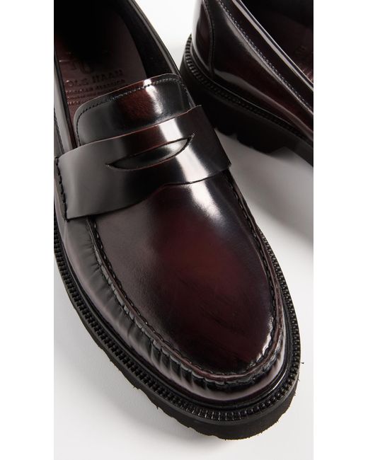 Cole Haan Black American Classics Penny Loafers for men