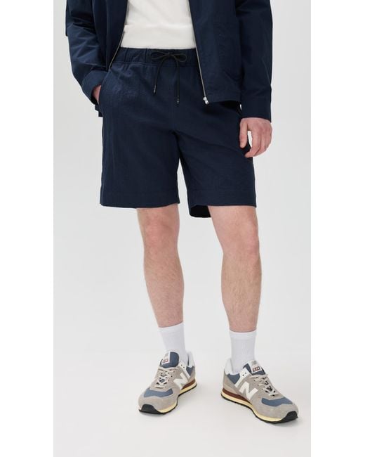 Paul Smith Blue Pull On Shorts 9 for men