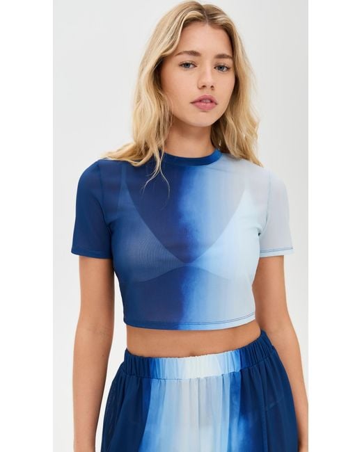 Staud Blue Breeze Top