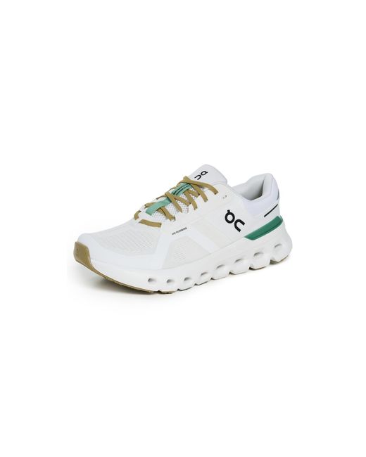 On Shoes White Cloudrunner 2 Sneakers for men