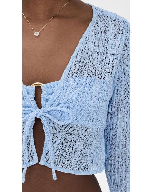 Peixoto Blue Jesse Top
