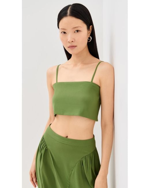 Azeeza Green Walton Top