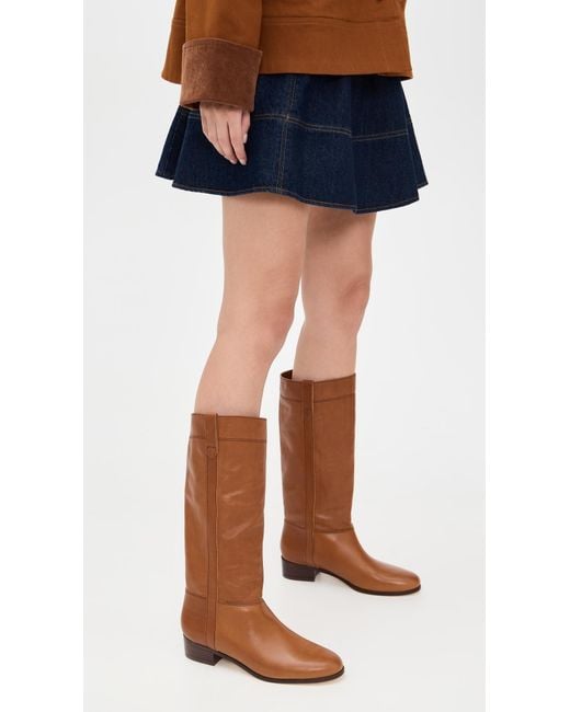 Veronica Beard Brown Dwyer Boots