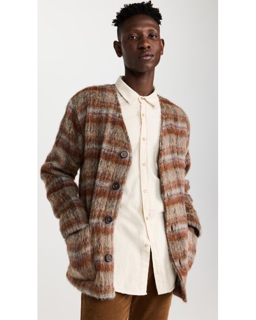 Our Legacy Natural Mohair Cardigan for men