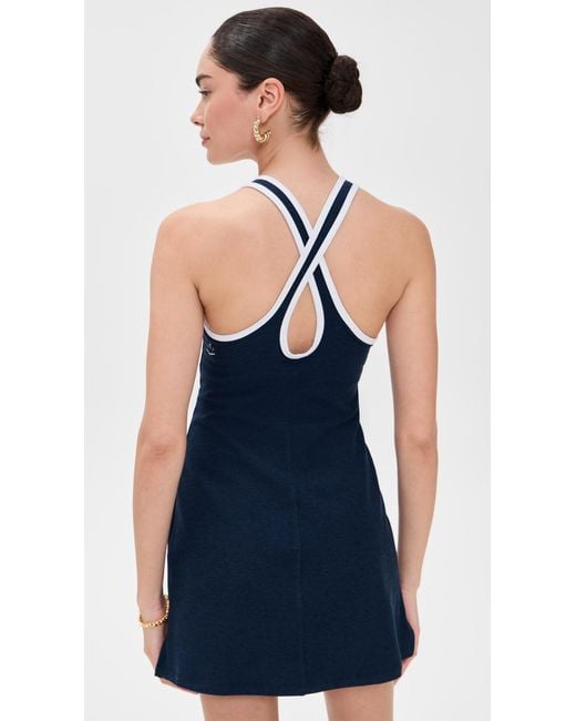 Beyond Yoga Spacedye Starting Line Dress in Blue | Lyst