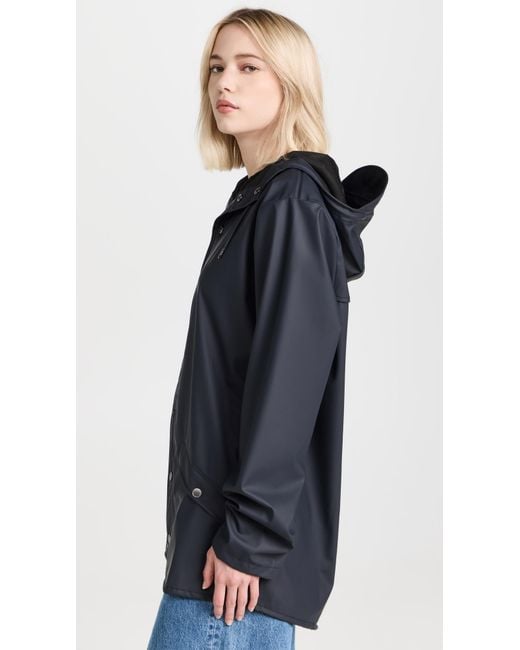 Rains Blue Rain Jacket