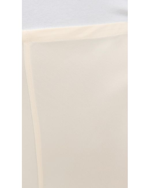 Staud White Stroll Pants