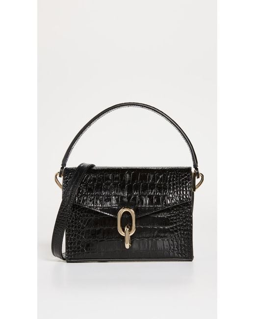 Anine Bing Leather Mini Colette Bag in Black | Lyst Canada