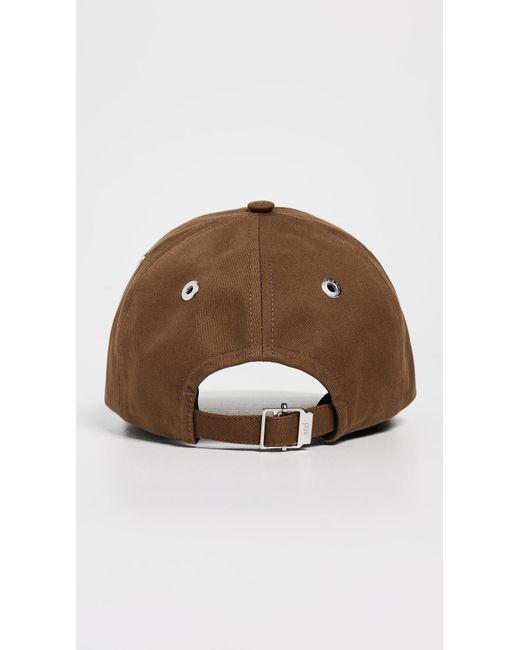 AMI Brown Adc Cotton Cap for men