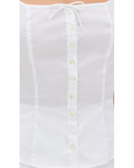 Sandy Liang White Walnut Top