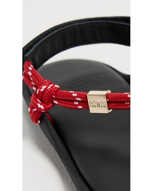 FLOWZE Red Flo Rope Sandals