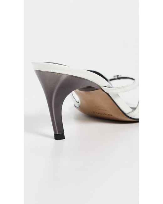 Coperni Black Low Strap Sandals