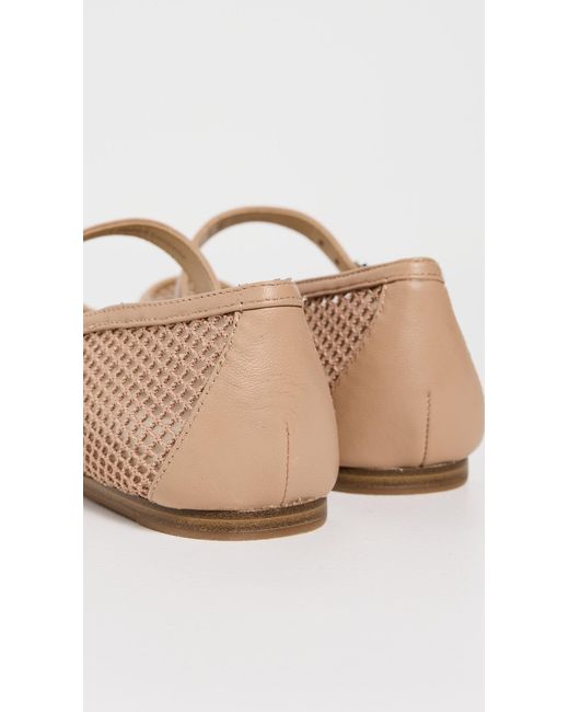 Dolce Vita White Rodni Mesh Flats