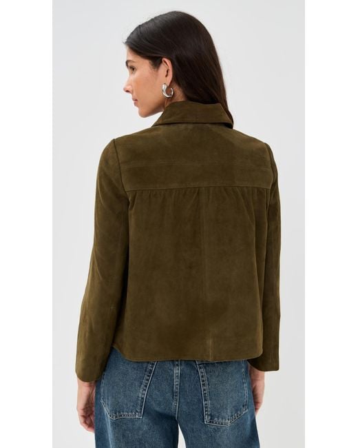 Ba&sh Multicolor Milas Suede Jacket