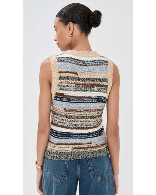 Veronica Beard Black Cropped Jerrel Knit Tank