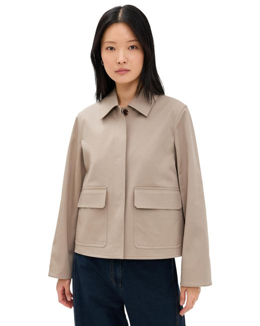 Theory Natural Patch Boxy Jacket