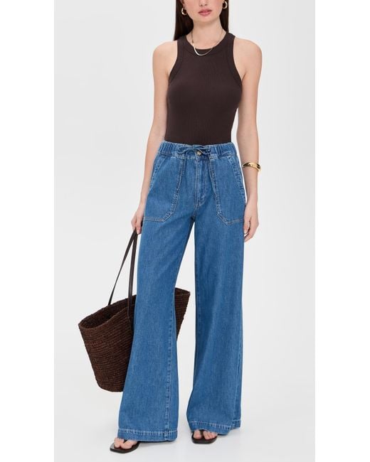 PAIGE Blue Rumi Pants