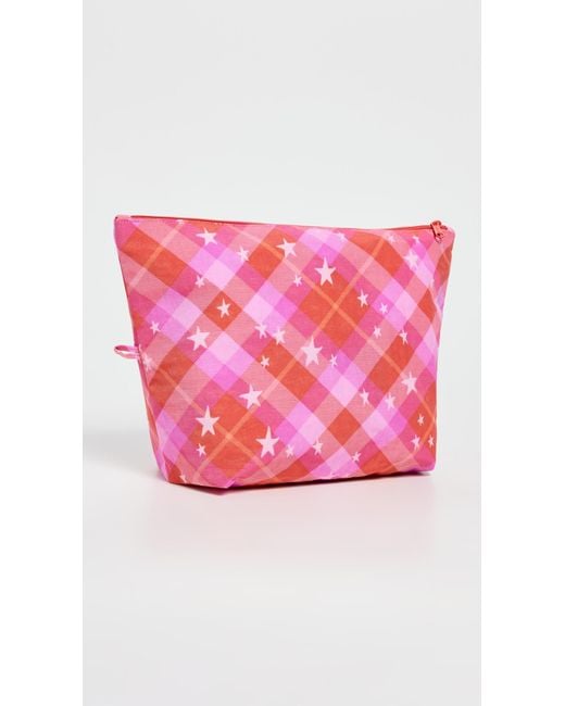 Baggu Pink Go Pouch Set