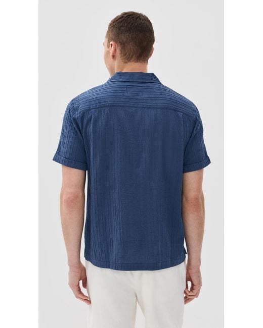 Rails Blue Ohana Shirt for men
