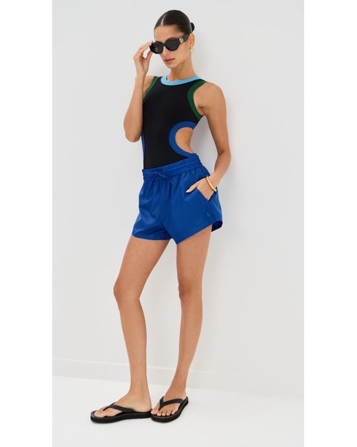 Staud Blue Dolce One Piece