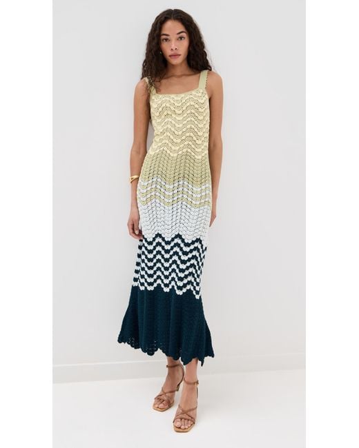 Escvdo White Marea Maxi Dress