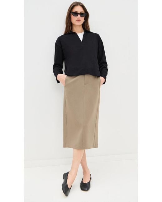 Vince Black Easy Polo