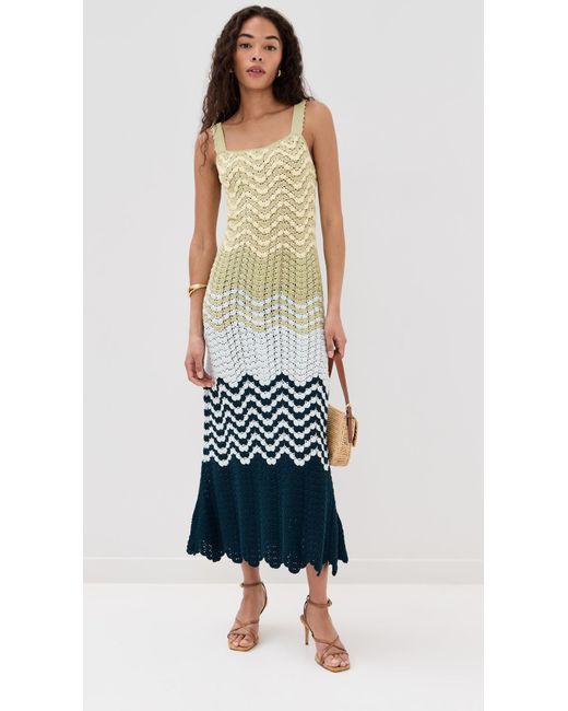 Escvdo White Marea Maxi Dress