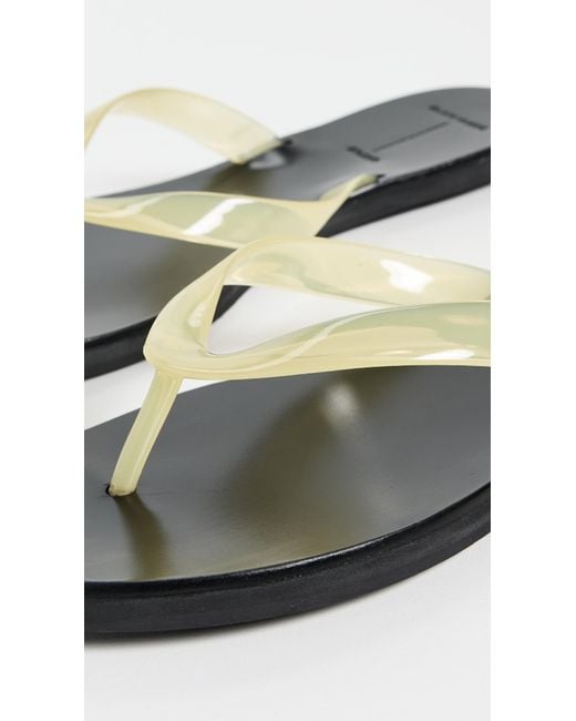 Black Suede Studio Black Jelly Sandals