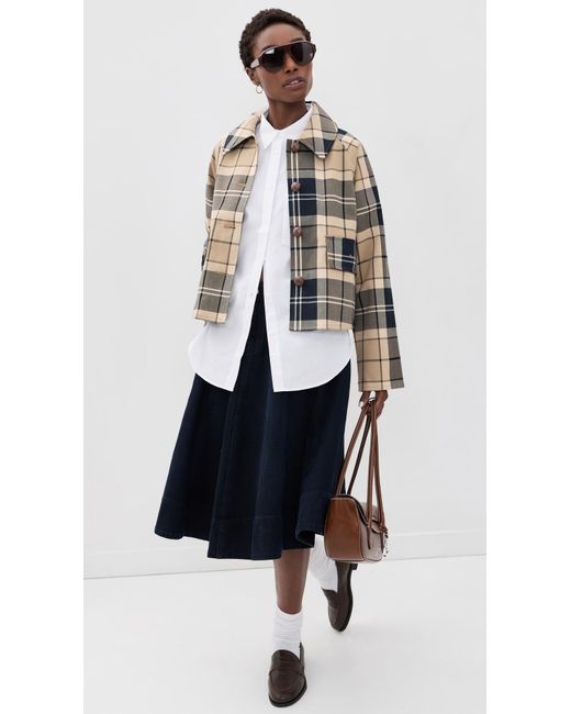 Barbour Multicolor Delilah Checked Showerproof Jacket